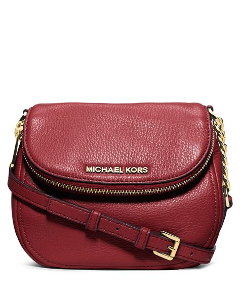 michael kors crossbody bag red